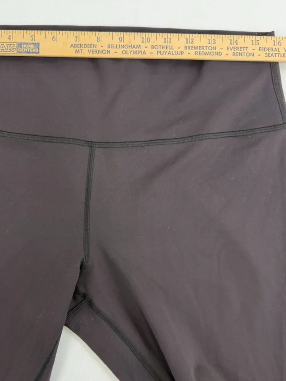 Lululemon‎ High Rise 7/8 Leggings Black Size 6